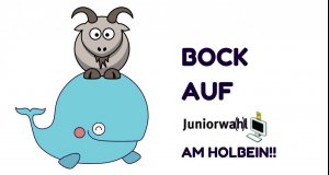Juniorwahl am Holbein:|Ein voller Erfolg…