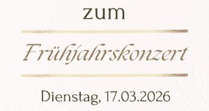 Einladung zum Frühjahrskonzert am 17.…